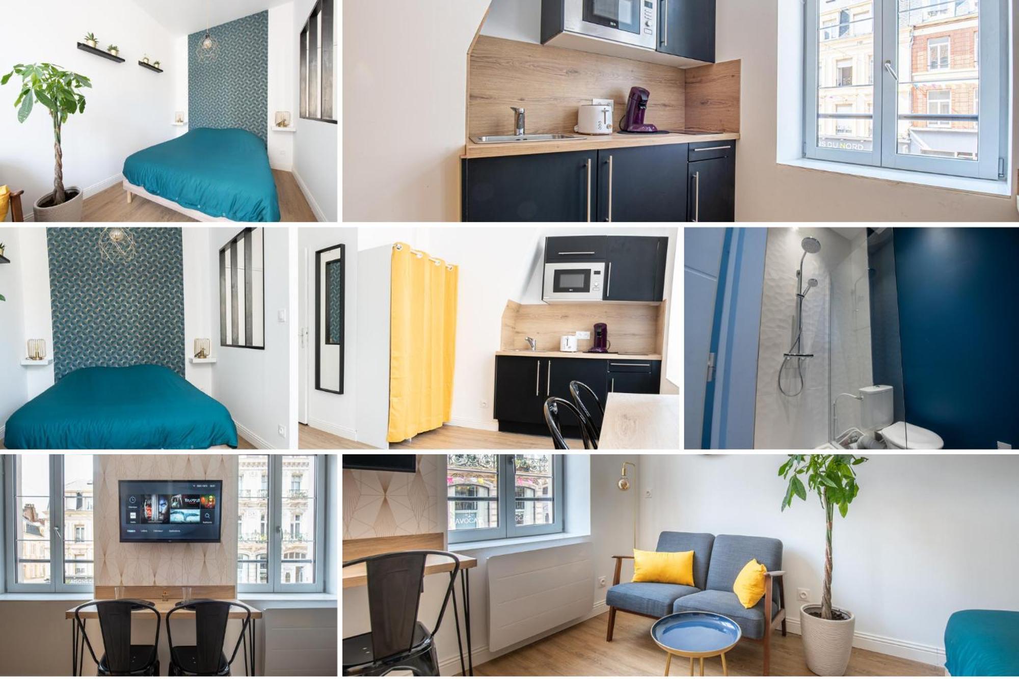 Au Nouveau Boulonnais - 4 Appartements Charmants Pour Couples, Familles Et Groupe D'Amis, Vieille Ville Et Centre Ville De Boulogne Sur Mer Exterior photo